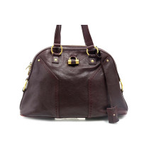 Saint Laurent Muse One Pelle Borgogna