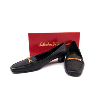 Ferragamo Decollete Pelle Nera