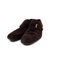 Ferragamo Mocassino Camoscio Marrone