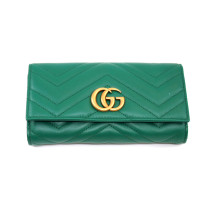 Gucci Portafoglio Marmont Pelle Verde