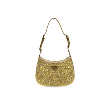 Prada Cleo Raso Con Cristalli Oro - Crystal