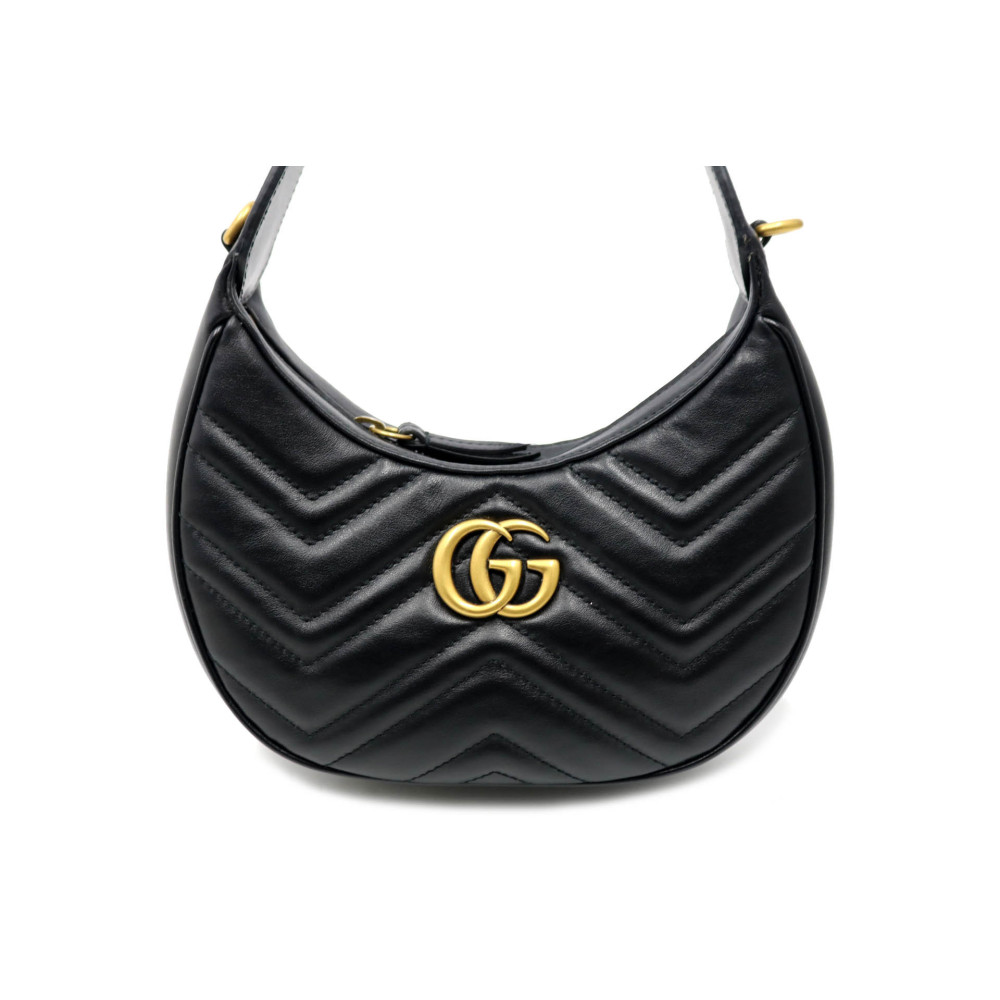 Gucci Marmont Hobo Pelle Nera