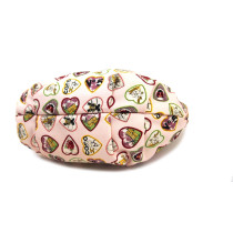 Chanel Pochette Tela Rosa