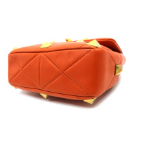 Valentino Roman Stud Pelle Arancio
