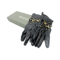 Gucci Guanti Pelle Nera