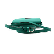 Celine Tracolla Pelle Verde Acqua