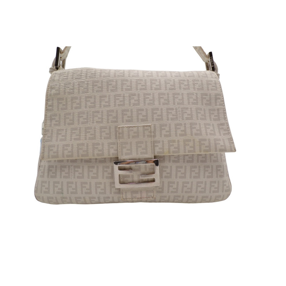 Fendi Mama Canvas Zucchino Bianco