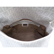 Fendi Mama Canvas Zucchino Bianco