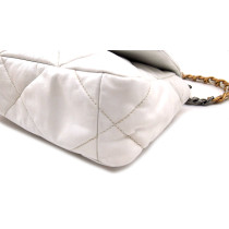 Chanel 19 MM Pelle Bianca