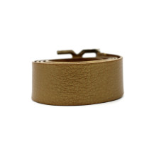 Dolce & Gabbana Cintura Pelle Beige Oro