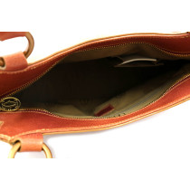 Cartier Shopping Pelle Arancio