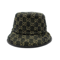 Gucci Cappello Denim GG Blu