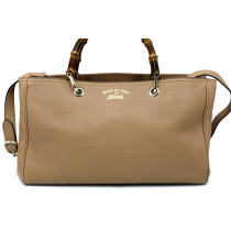Gucci Bamboo Pelle Beige
