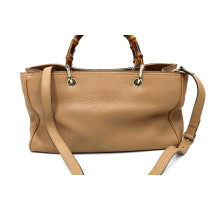Gucci Bamboo Pelle Beige