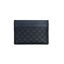 Gucci Portacarte Pelle Microguccissima Blu