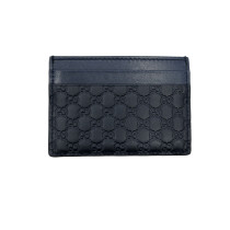 Gucci Portacarte Pelle Microguccissima Blu