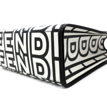 Fendi Sunshine Pelle Bianca e Nera