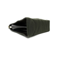 Prada Pochette Tela Marrone