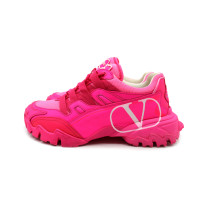 Valentino Sneaker Tela Fucsia
