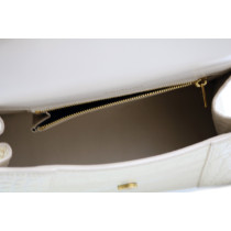 Balenciaga Hourglass Small Pelle Beige