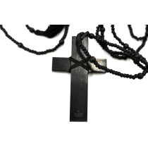 Gucci Collana Legno Nero