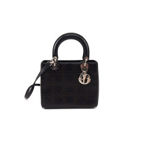 Dior Lady Dior Mini Pelle Nera