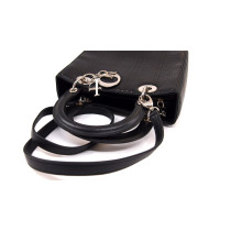 Dior Lady Dior Mini Pelle Nera
