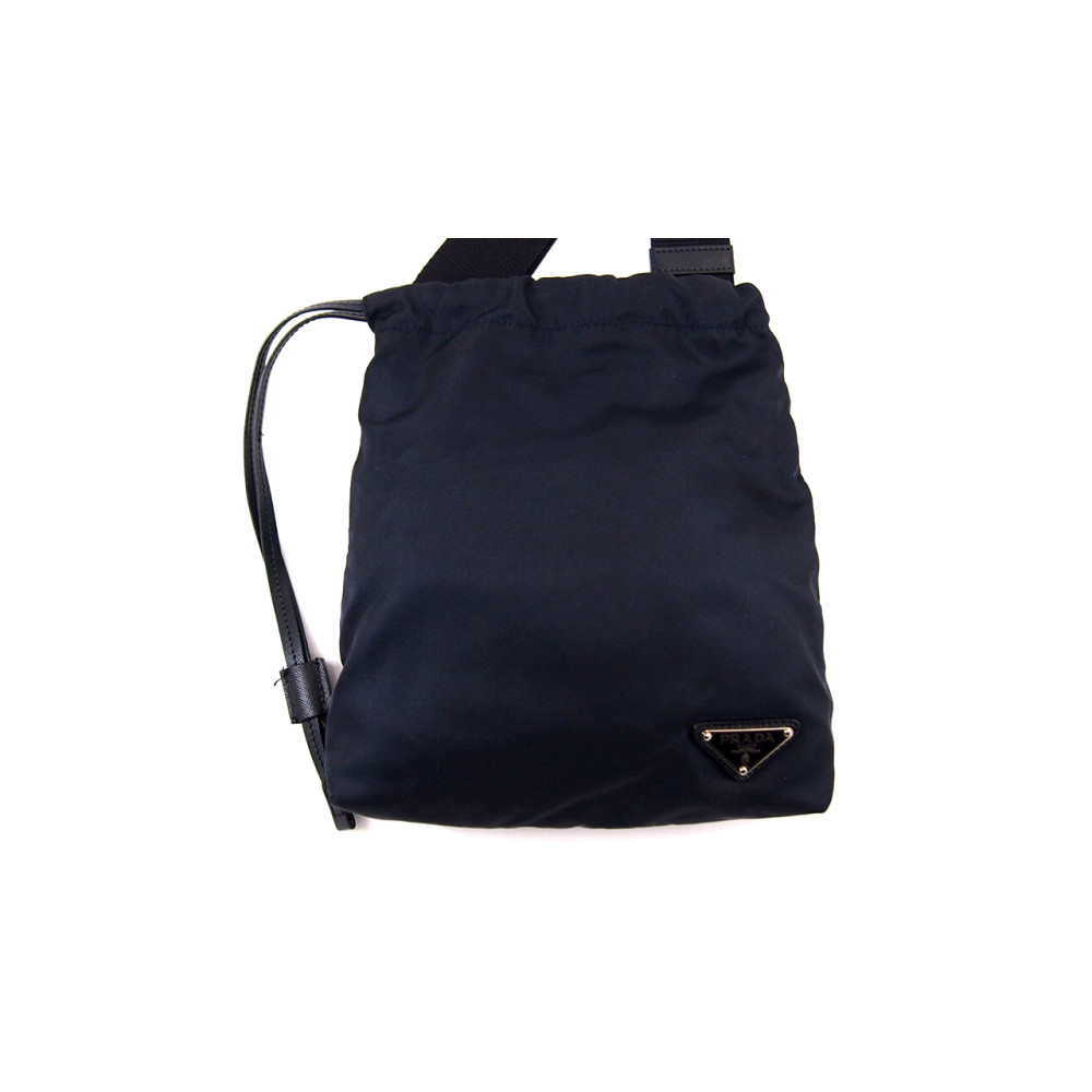 Prada Bandoliera Nylon Blu