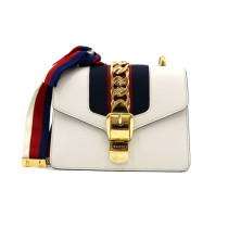 Gucci Silvye Pelle Bianco Ottico