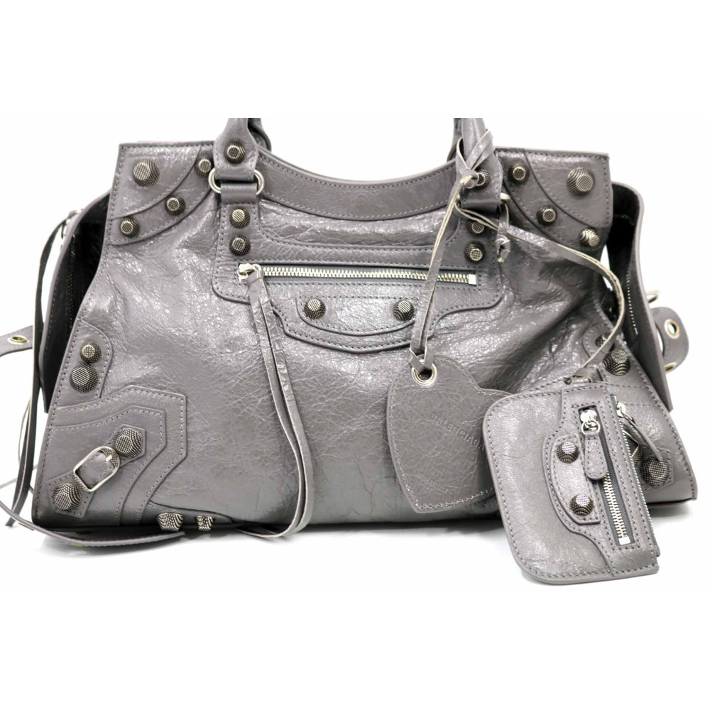 Balenciaga Neo City Pelle Grigia