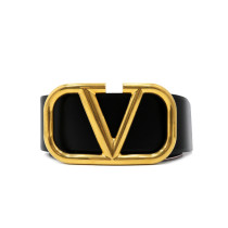 Valentino Cintura Reversibile Pelle Nera e Rossa