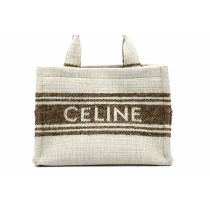 Celine Cabas Tela Beige