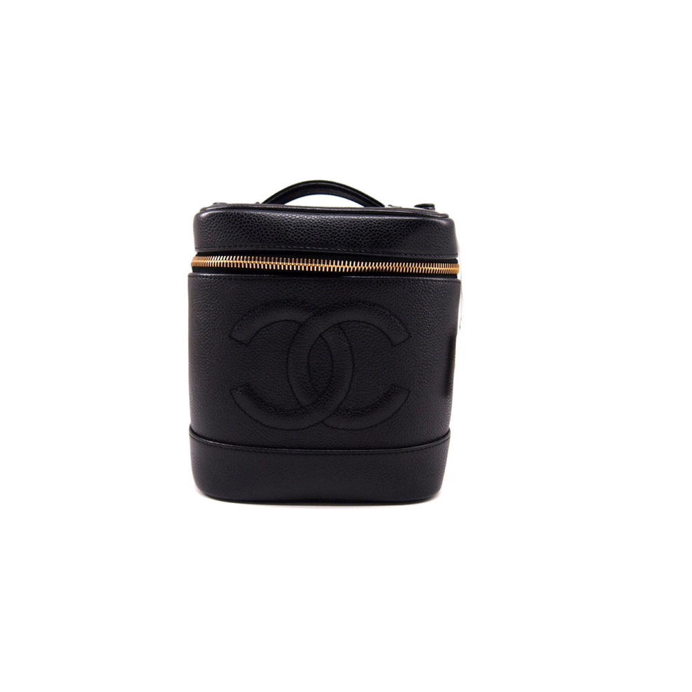 Chanel Vanity Bag Pelle Nera