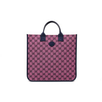 Gucci Sac Plat Tela Rosa