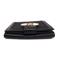 Fendi Portafoglio Tela Nera