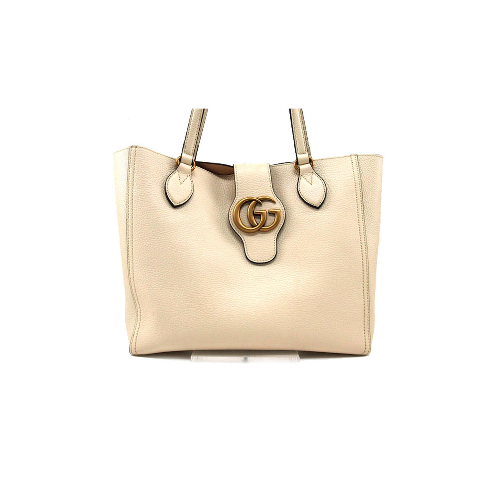 Gucci Shopping Pelle Bianca