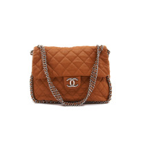 Chanel Shopping Round Chain Pelle d'Agnello Cammello