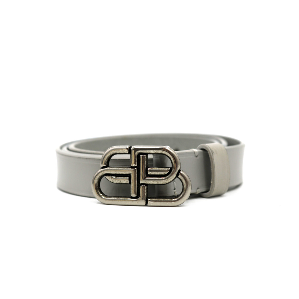 Balenciaga Cintura Pelle Grigia