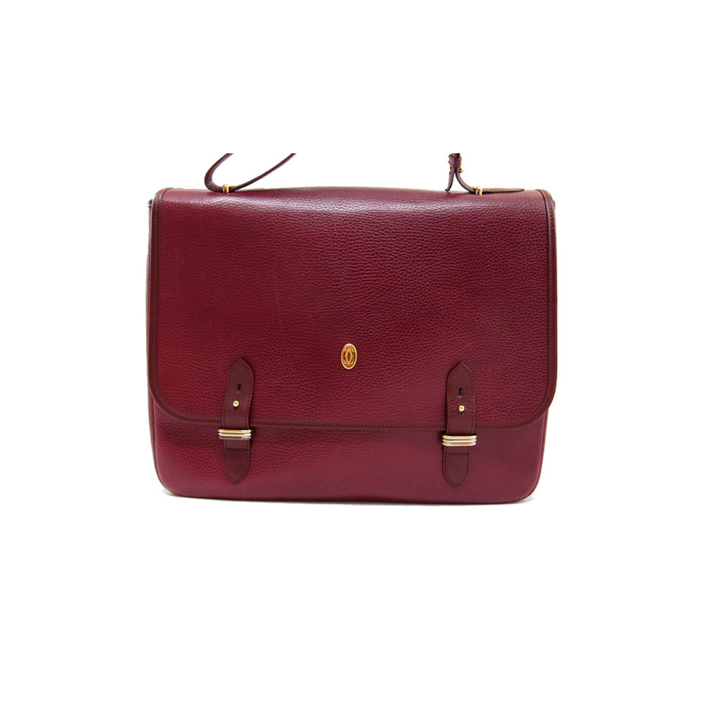 Cartier Cartella Pelle Bordeaux