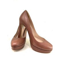 Miu Miu Decollete Pelle Marrone
