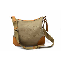 Prada Tracolla Tela Beige