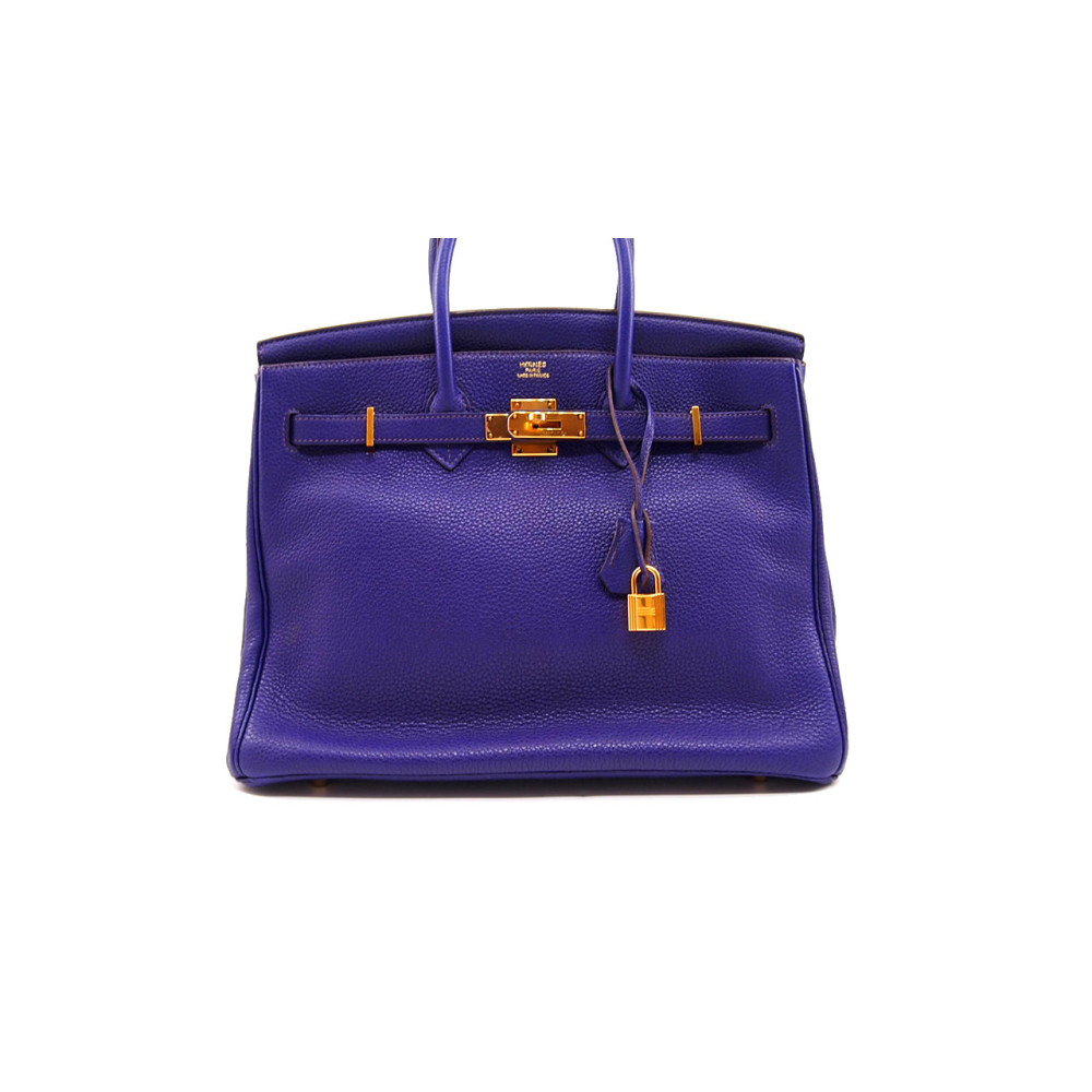 Hermes Birkin 35 Pelle Fjord Viola