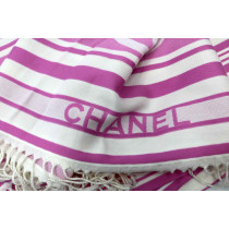 Chanel Telo Mare Rosa e Bianco