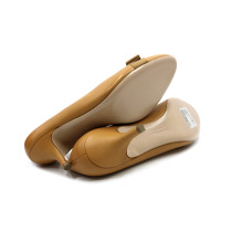 Ferragamo Decollete Pelle Beige