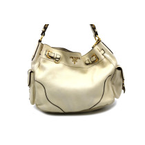 Prada Shopping Pelle Panna