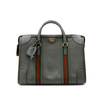 Gucci Ophidia Top Handle Pelle Grigia