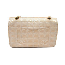 Chanel Media Tessuto Oro