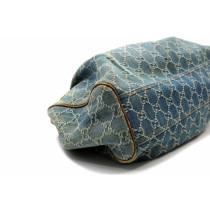 Gucci Shopping Denim Blu