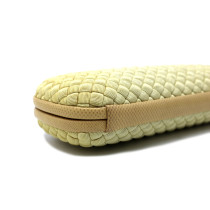 Bottega Veneta Clutch Raso Beige
