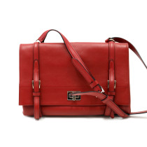 Prada Double Pelle Rossa